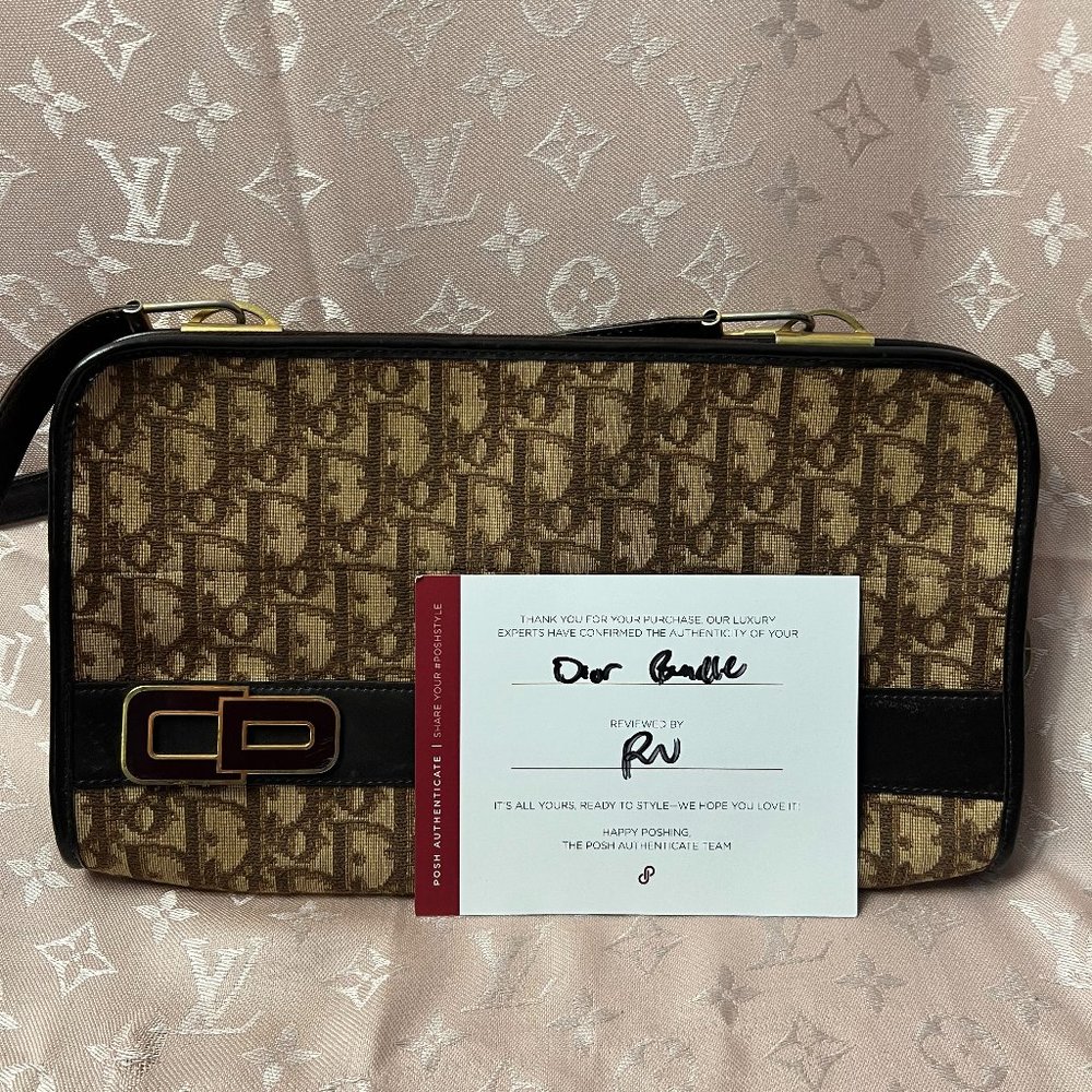Christian Dior Vintage Diorissimo Shoulder Bag